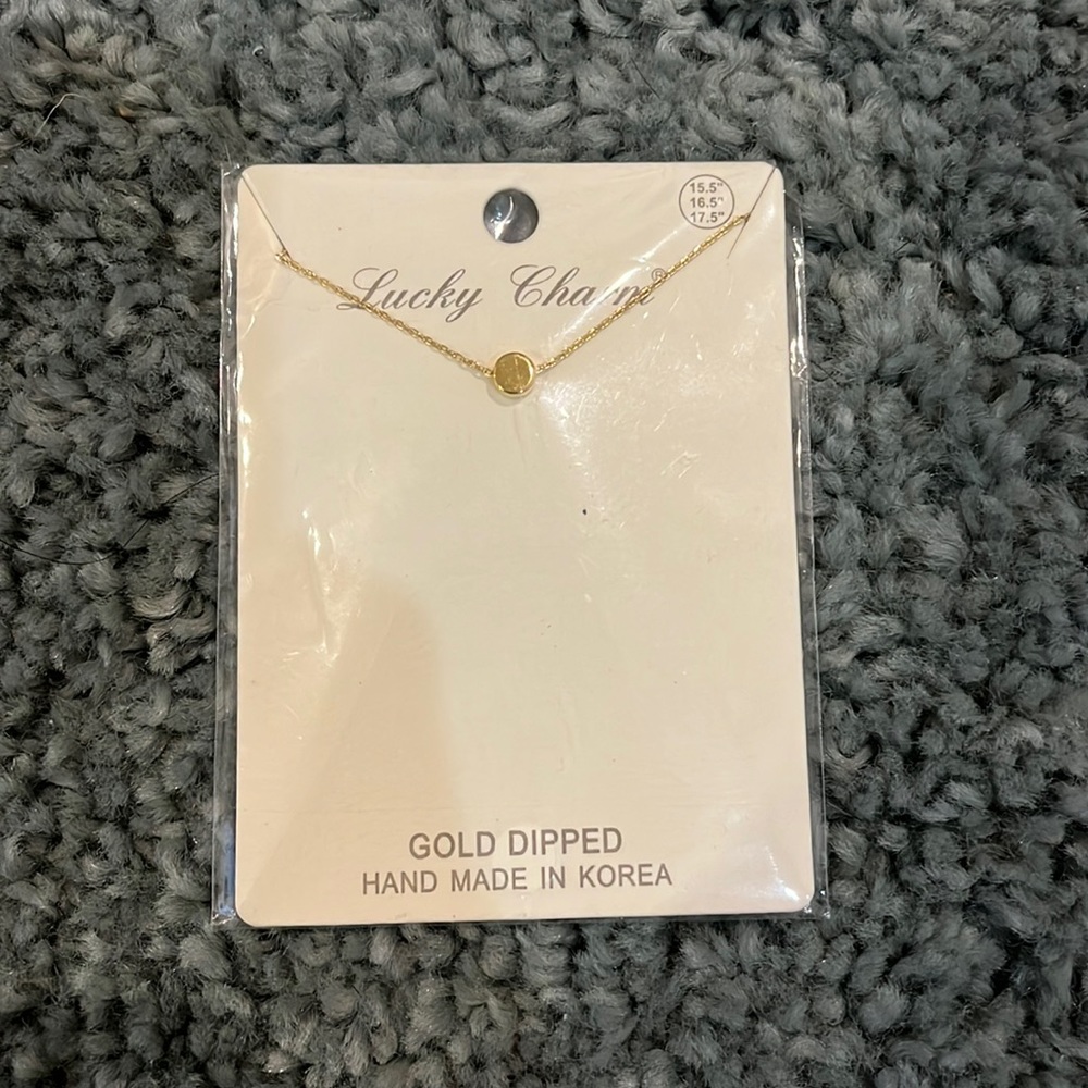Gold necklace